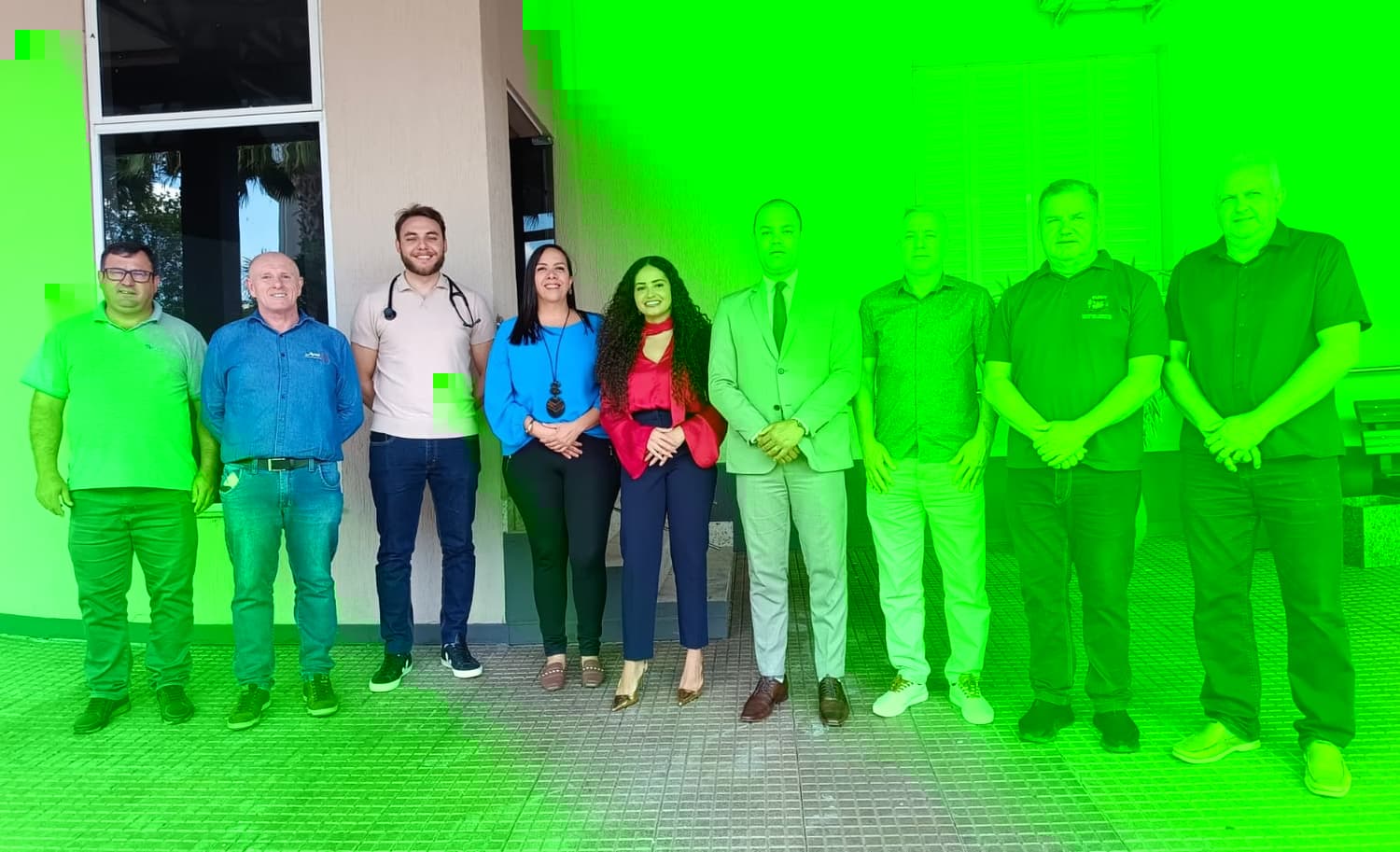 Juiz e promotora da Comarca de Rodeio Bonito visitam a Associação Hospitalar São José
