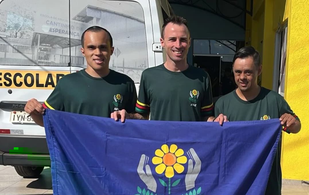 Alunos da Apae de Rodeio Bonito representam o município nas Olimpíadas Nacionais em Brasília