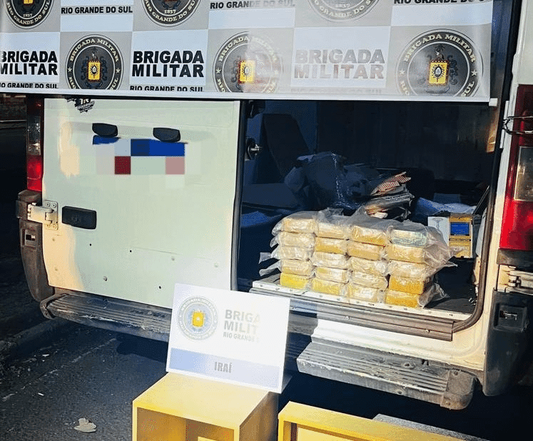 Operação em Iraí apreende mais de 21 kg de crack  