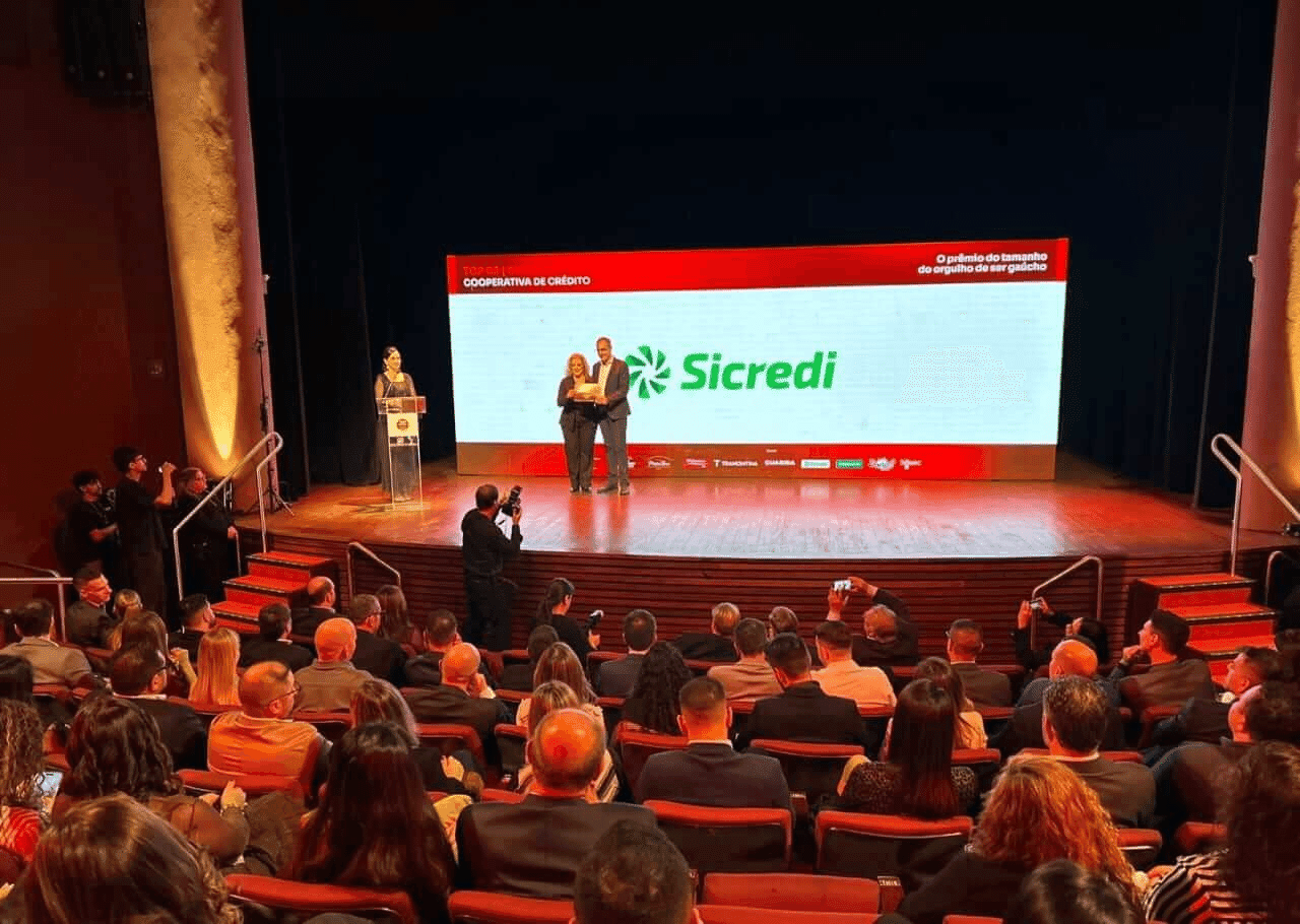 Sicredi é Top of Mind RS 2026