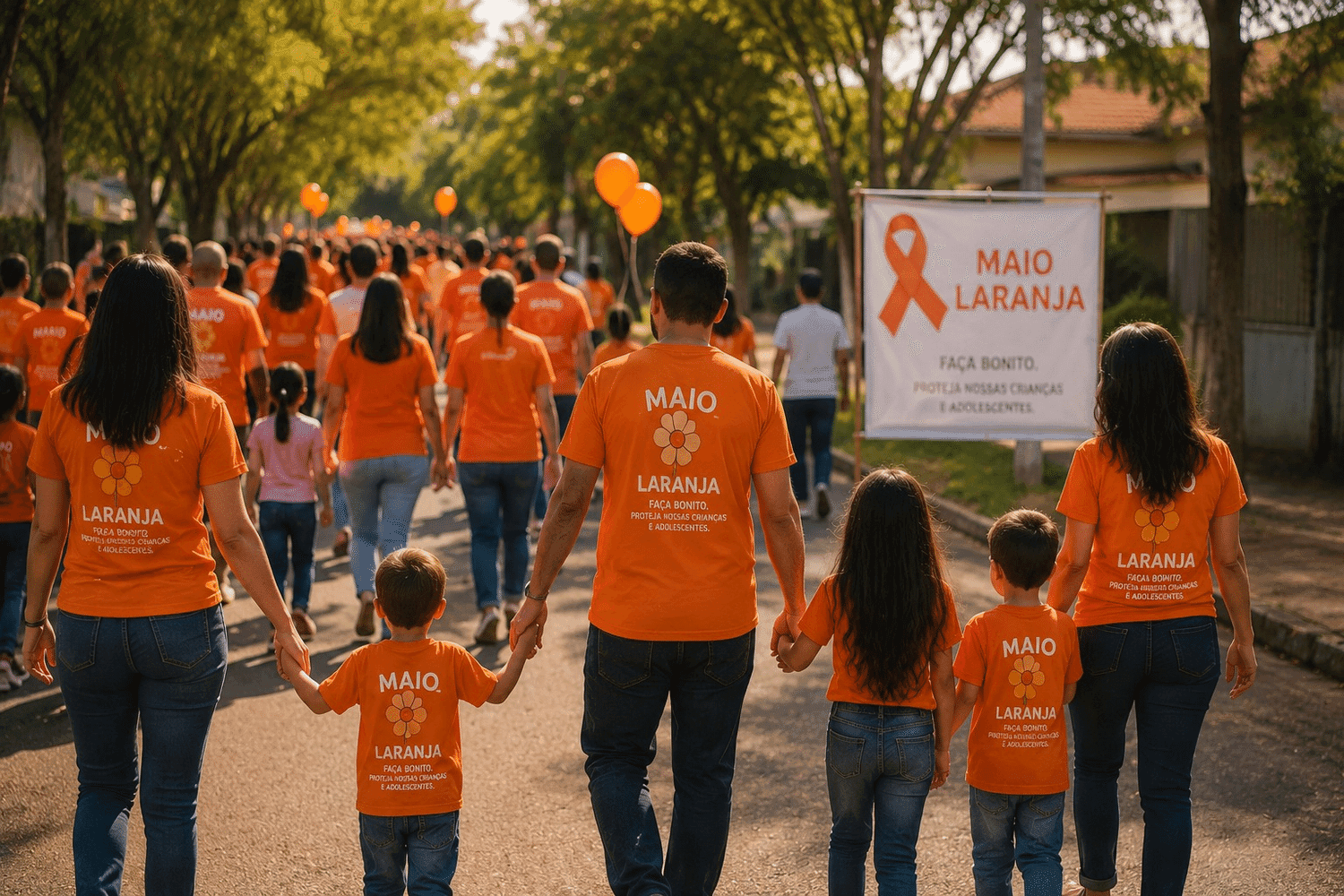 Rodeio Bonito terá caminhada do Maio Laranja na próxima segunda-feira 